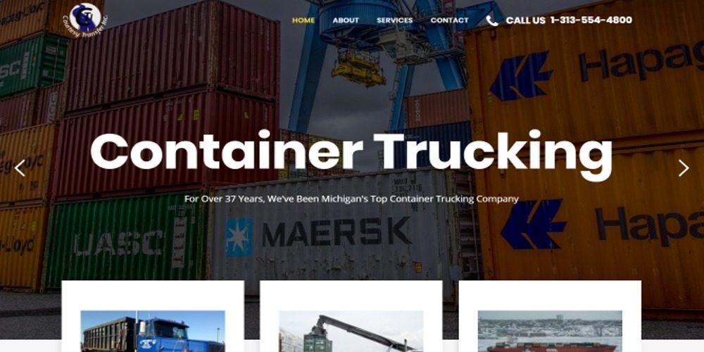 Courtesy Transfer Inc. Website - Michigan Web Design and SEO